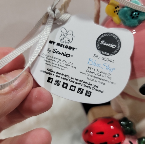 HELLO KITTY "MY MELODY" Blue Sky SWINGER FIGURINE (New WithTags) 2024 - Picture 2 of 5